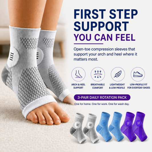 Heelix Compression Foot Sleeves