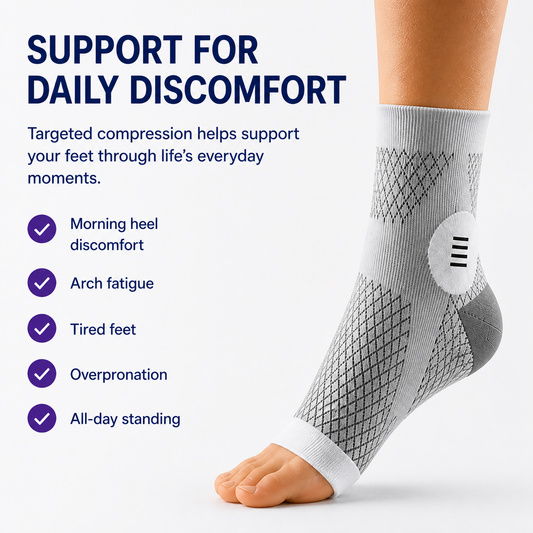 Heelix Compression Foot Sleeves